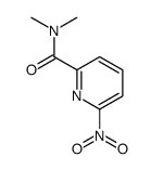 2-Pyridinecarboxamide,N,N-dimethyl-6-nitro-(9CI)结构式