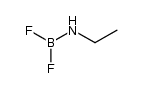 (ethylamino)difluoroborane Structure
