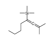 trimethyl(2-methylocta-2,3-dien-4-yl)silane结构式