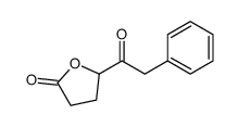 5-(2-phenylacetyl)oxolan-2-one结构式