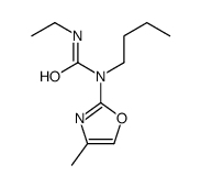 1-butyl-3-ethyl-1-(4-methyl-1,3-oxazol-2-yl)urea结构式