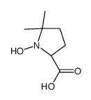Proline, 1-hydroxy-5,5-dimethyl- (9CI) structure