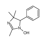 3-hydroxy-2,5,5-trimethyl-4-phenyl-4H-imidazole结构式