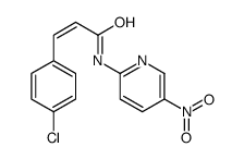 3-(4-chlorophenyl)-N-(5-nitropyridin-2-yl)prop-2-enamide Structure