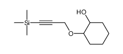 2-(3-trimethylsilylprop-2-ynoxy)cyclohexan-1-ol Structure