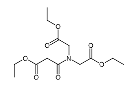 ethyl 3-[bis(2-ethoxy-2-oxoethyl)amino]-3-oxopropanoate结构式