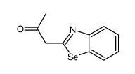 1-(1,3-benzoselenazol-2-yl)propan-2-one Structure