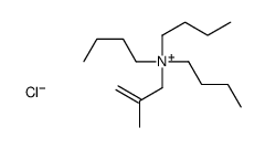 tributyl(2-methylprop-2-enyl)azanium,chloride结构式