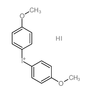 4,4'-dimethoxydiphenyliodonium iodide结构式