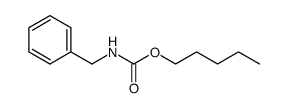 benzylcarbamic acid pentyl ester结构式