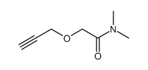 Acetamide, N,N-dimethyl-2-(2-propynyloxy)- (9CI)结构式