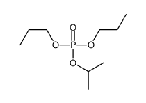 propan-2-yl dipropyl phosphate Structure
