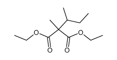 ethyl 2,3-dimethyl-2-carboethoxypentanoate Structure