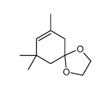 7,7,9-trimethyl-1,4-dioxaspiro[4.5]dec-8-ene Structure