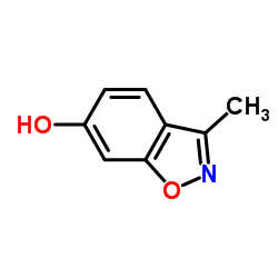 3-甲基-1,2-苄异恶唑-6-醇结构式