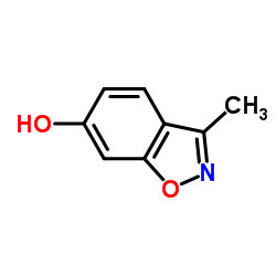 3-Methyl-1,2-benzisoxazol-6-ol structure