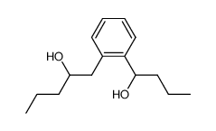 1-[2-(1-hydroxy-butyl)-phenyl]-pentan-2-ol结构式