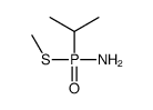 2-[amino(methylsulfanyl)phosphoryl]propane结构式