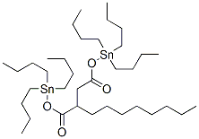 [(octylsuccinyl)bis(oxy)]bis[tributylstannane] Structure