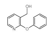 (2-phenoxypyridin-3-yl)methanol (en)3-Pyridinemethanol, 2-phenoxy- (en)结构式