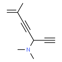 6-Heptene-1,4-diyn-3-amine,N,N,6-trimethyl-(9CI)结构式