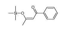 1-phenyl-3-trimethylsilyloxybut-2-en-1-one Structure