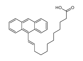 12-anthracen-9-yldodec-11-enoic acid Structure