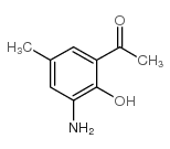 3-氨基-2-羟基-5-甲基苯乙酮结构式