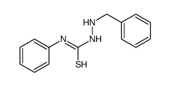 1-(benzylamino)-3-phenylthiourea结构式