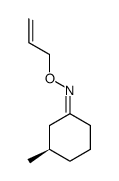 (R)-3-methylcyclohexanone O-allyloxime结构式