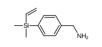p-(dimethylvinylsilyl)benzylamine结构式