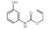 Carbamic acid, (3-hydroxyphenyl)-, 2-propenyl ester picture