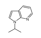1H-Pyrrolo[2,3-b]pyridine,1-(1-methylethyl)-(9CI) Structure