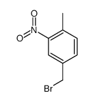4-(bromomethyl)-1-methyl-2-nitrobenzene Structure