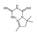 1H-Pyrazole-1-carboximidamide, N-(aminoiminomethyl)-4,5-dihydro-3,5,5- trimethyl-结构式