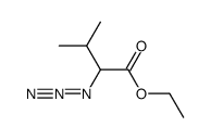 2-Azidoisovaleriansaeure-ethylester结构式