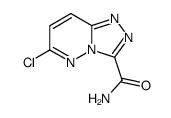 6-Chloro-[1,2,4]triazolo[4,3-b]pyridazine-3-carboxamide Structure