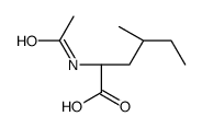 Norleucine,N-acetyl-4-methyl- structure