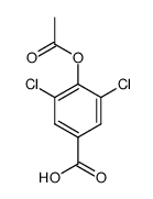 4-acetoxy-3,5-dichlorobenzoic acid结构式