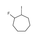 1-fluoro-2-iodocycloheptane Structure