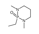2-ethyl-1,3-dimethyl-1,3,2λ5-diazaphosphinane 2-oxide结构式