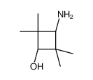 Cyclobutanol, 3-amino-2,2,4,4-tetramethyl-, cis- Structure