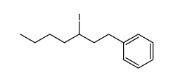 3-iodo-1-phenylheptane Structure