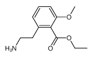 ethyl 2-(2-aminoethyl)-6-methoxybenzoate Structure