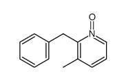 2-benzyl-3-methylpyridine N-oxide Structure