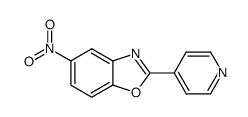 5-nitro-2-(pyridine-4-yl)benzo[d]oxazole结构式