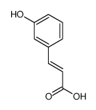 3-(3-hydroxyphenyl)prop-2-enoic acid Structure