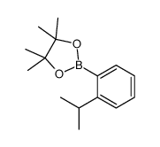 2-(2-Isopropylphenyl)-4,4,5,5-tetraMethyl-1,3,2-dioxaborolane structure