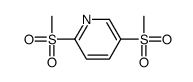 2,5-bis(methylsulfonyl)pyridine Structure