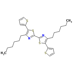 4,4-二己基-5,5-二(噻吩-2-基)-2,2-联噻唑图片